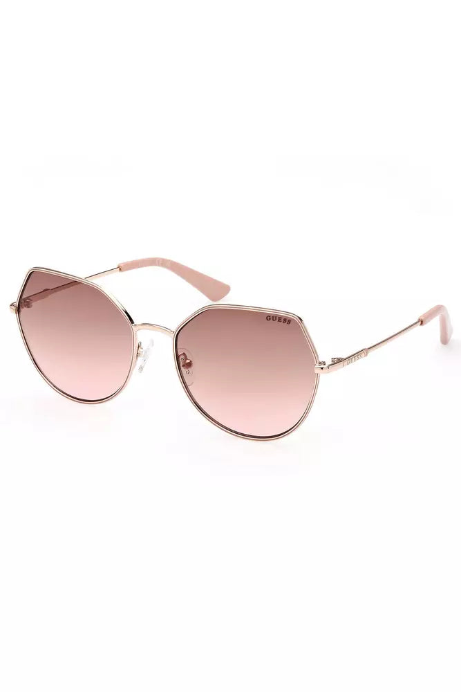 Bronze Metal Sunglasses