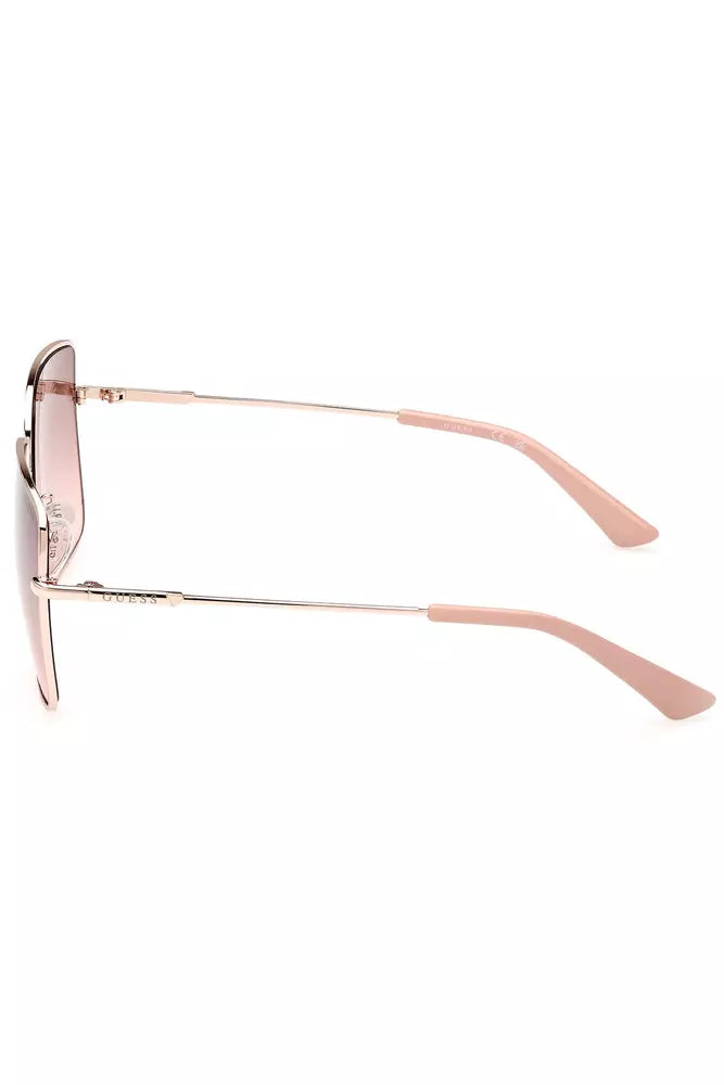 Bronze Metal Sunglasses