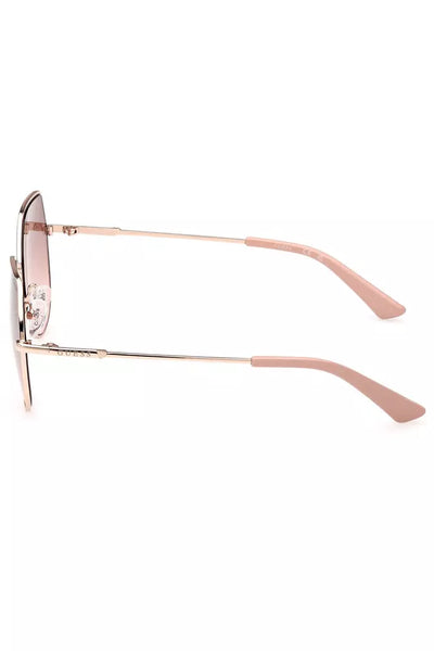 Bronze Metal Sunglasses