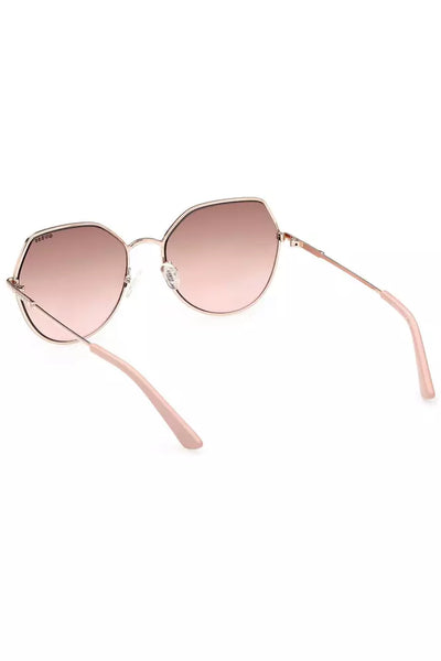 Bronze Metal Sunglasses