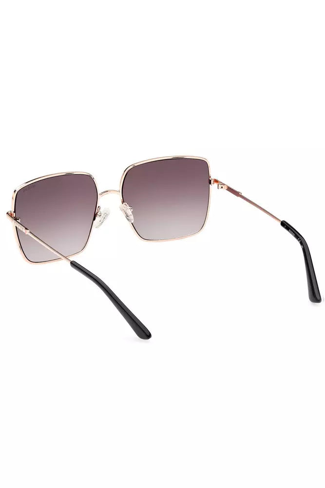 Bronze Metal Sunglasses