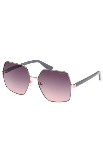 Pink Metal Sunglasses