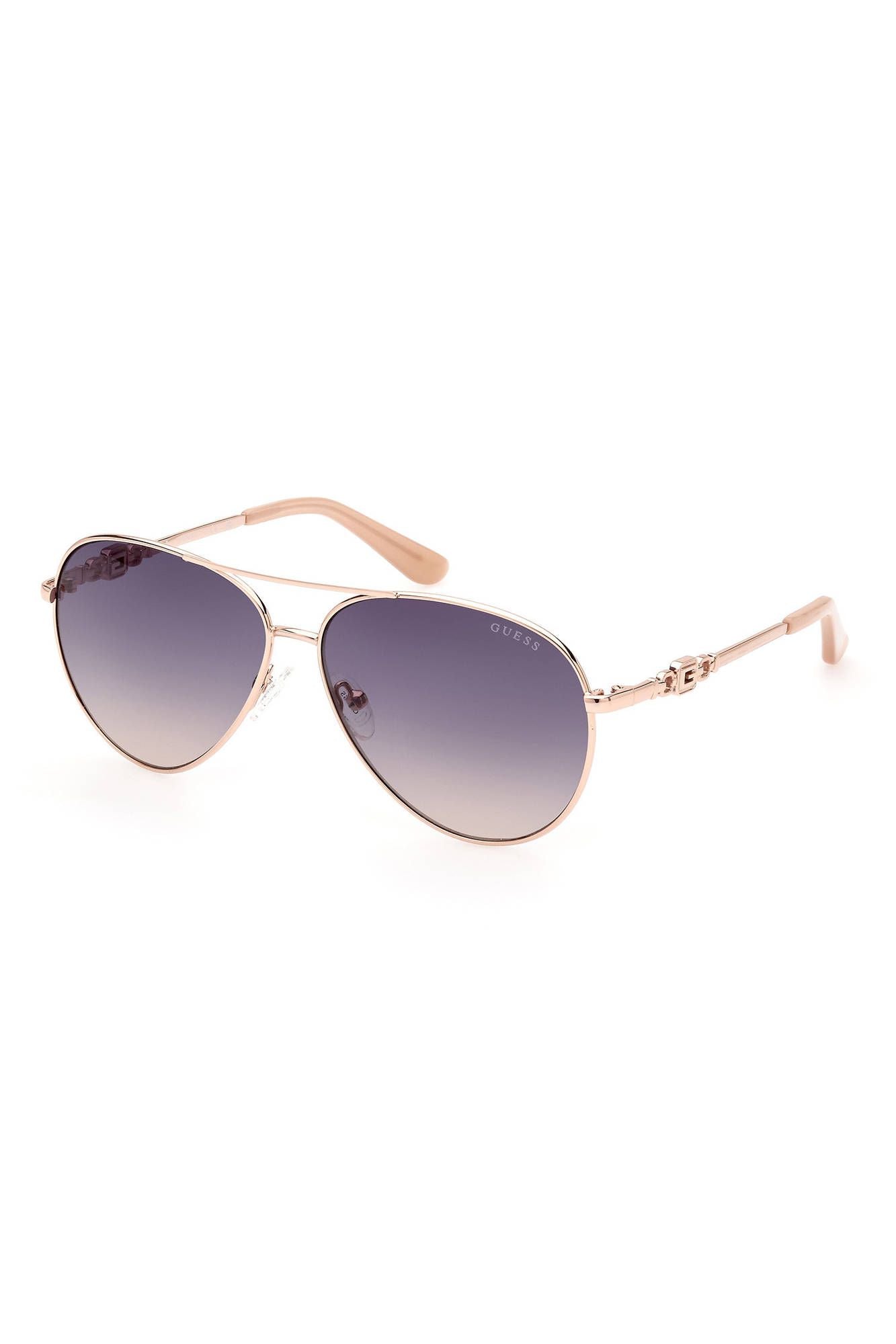 Pink Metal Sunglasses