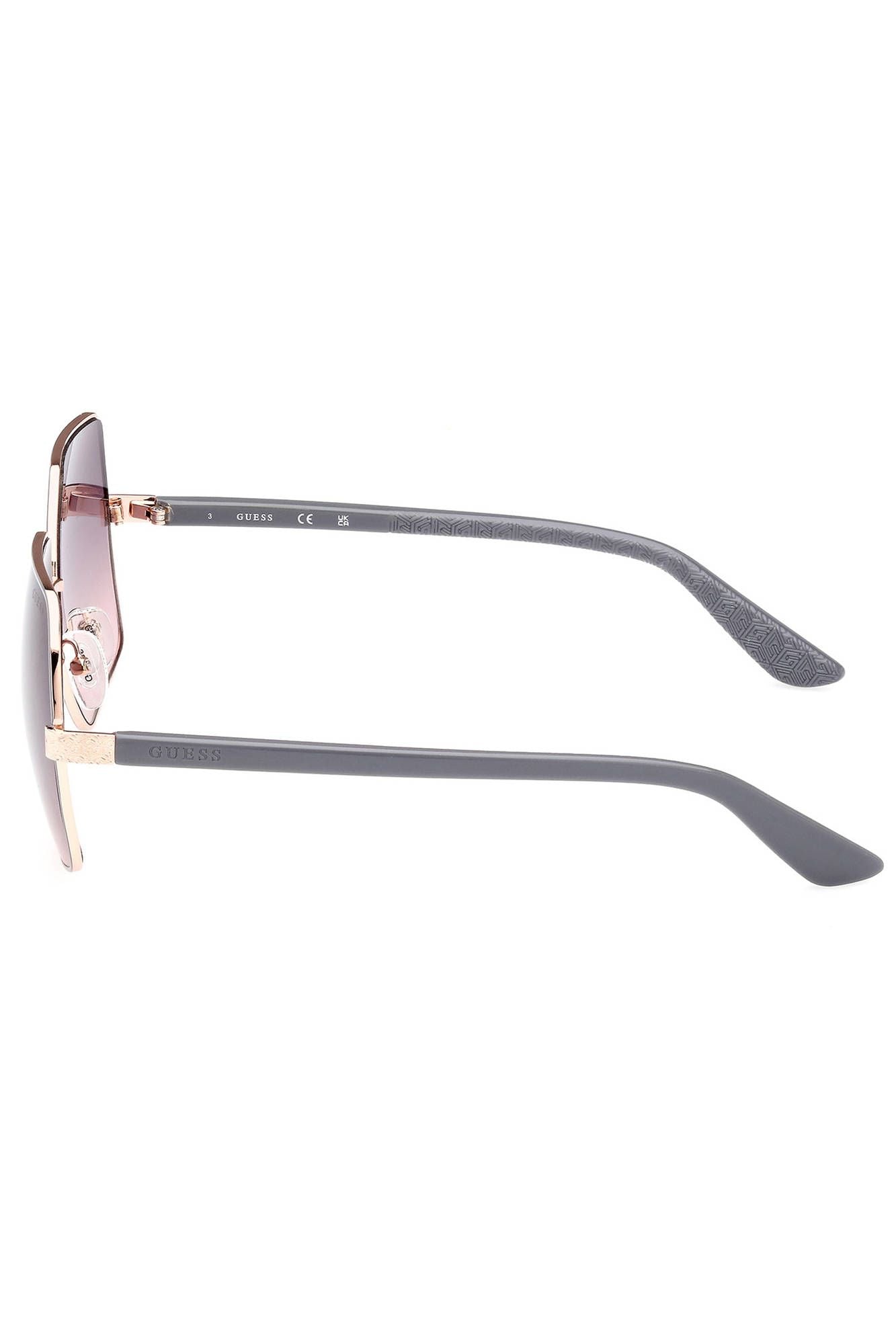 Pink Metal Sunglasses