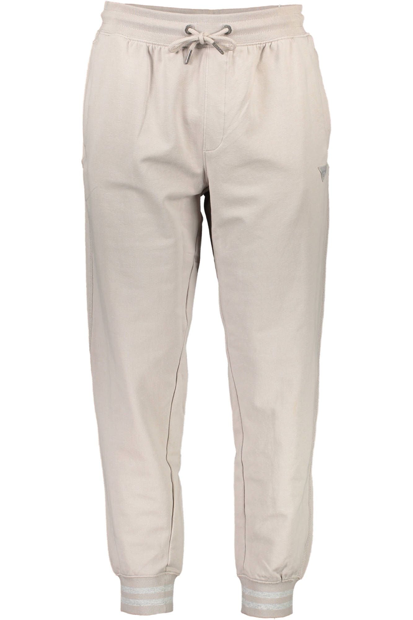 Beige Cotton Jeans & Pant