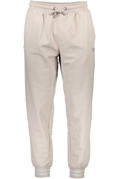 Beige Cotton Jeans & Pant