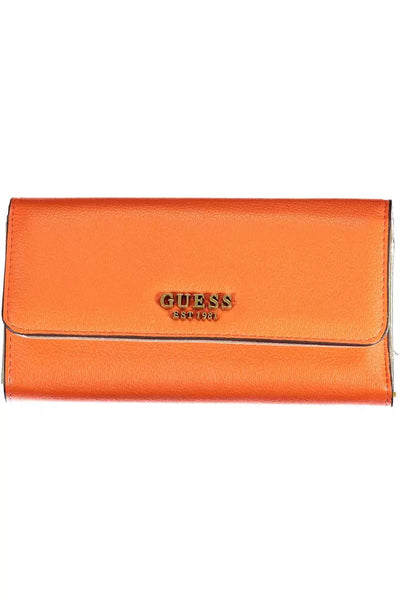 Orange Polyethylene Wallet