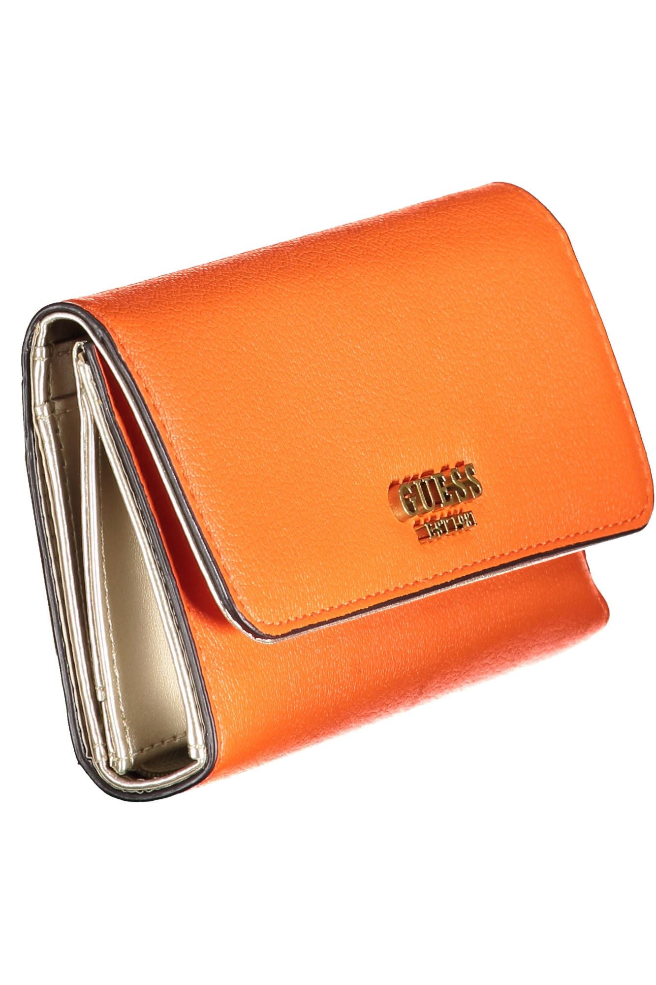 Orange Polyurethane Wallet