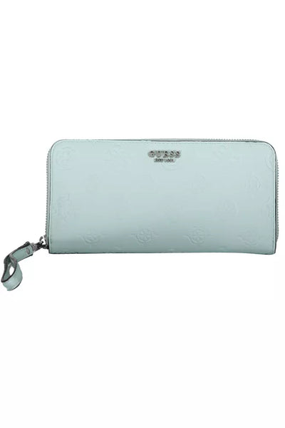 Light Blue Polyethylene Wallet