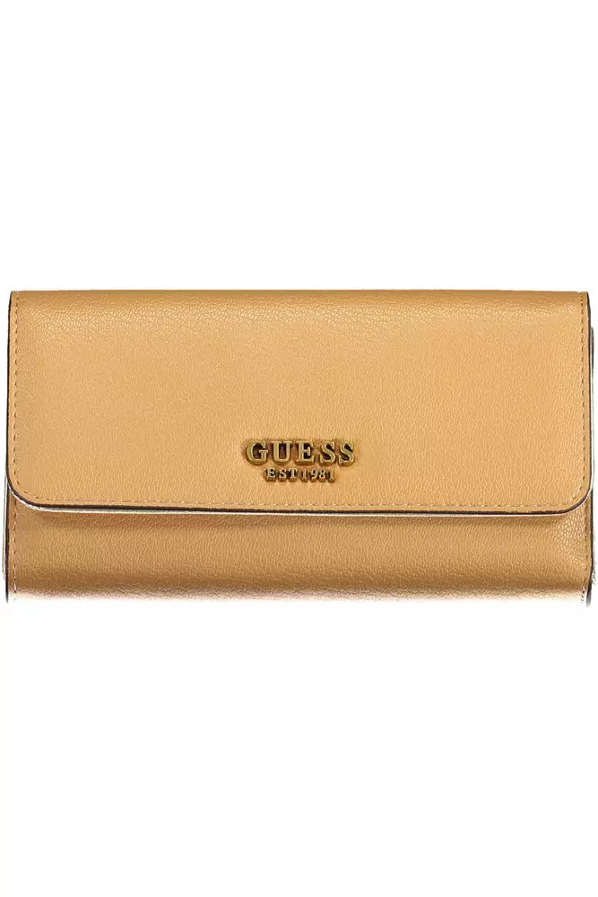 Beige Polyethylene Wallet