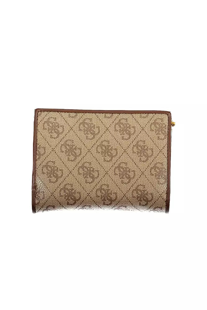 Beige Polyethylene Wallet