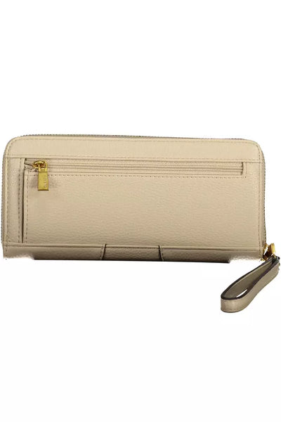 Beige Polyethylene Wallet