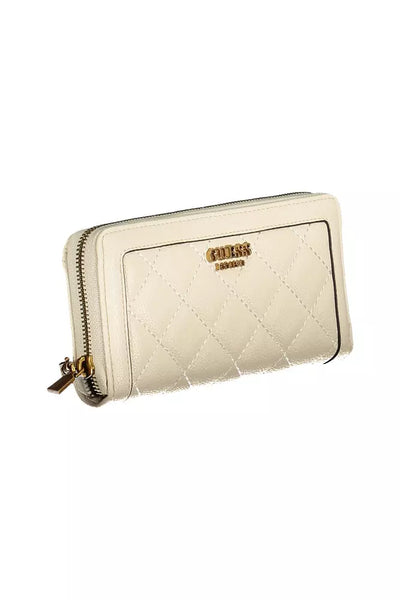 Beige Polyethylene Wallet