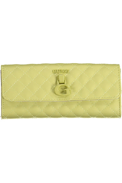 Yellow Polyurethane Wallet