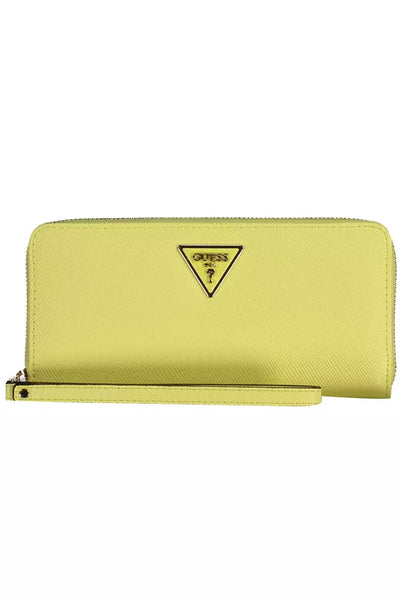 Yellow Polyethylene Wallet