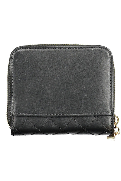 Black Polyurethane Wallet