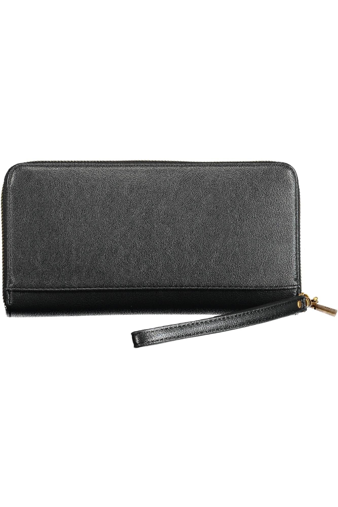 Black Polyurethane Wallet