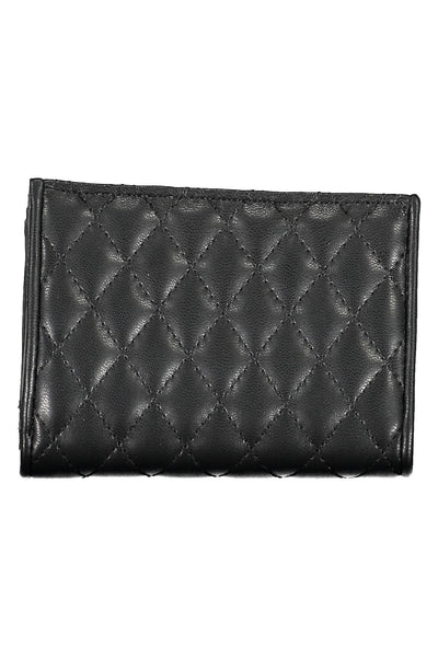 Black Polyurethane Wallet