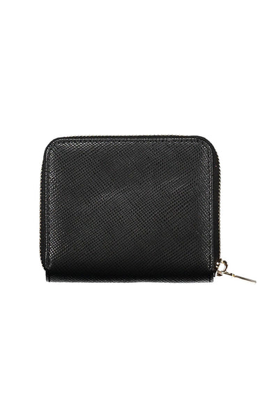 Black Polyurethane Wallet