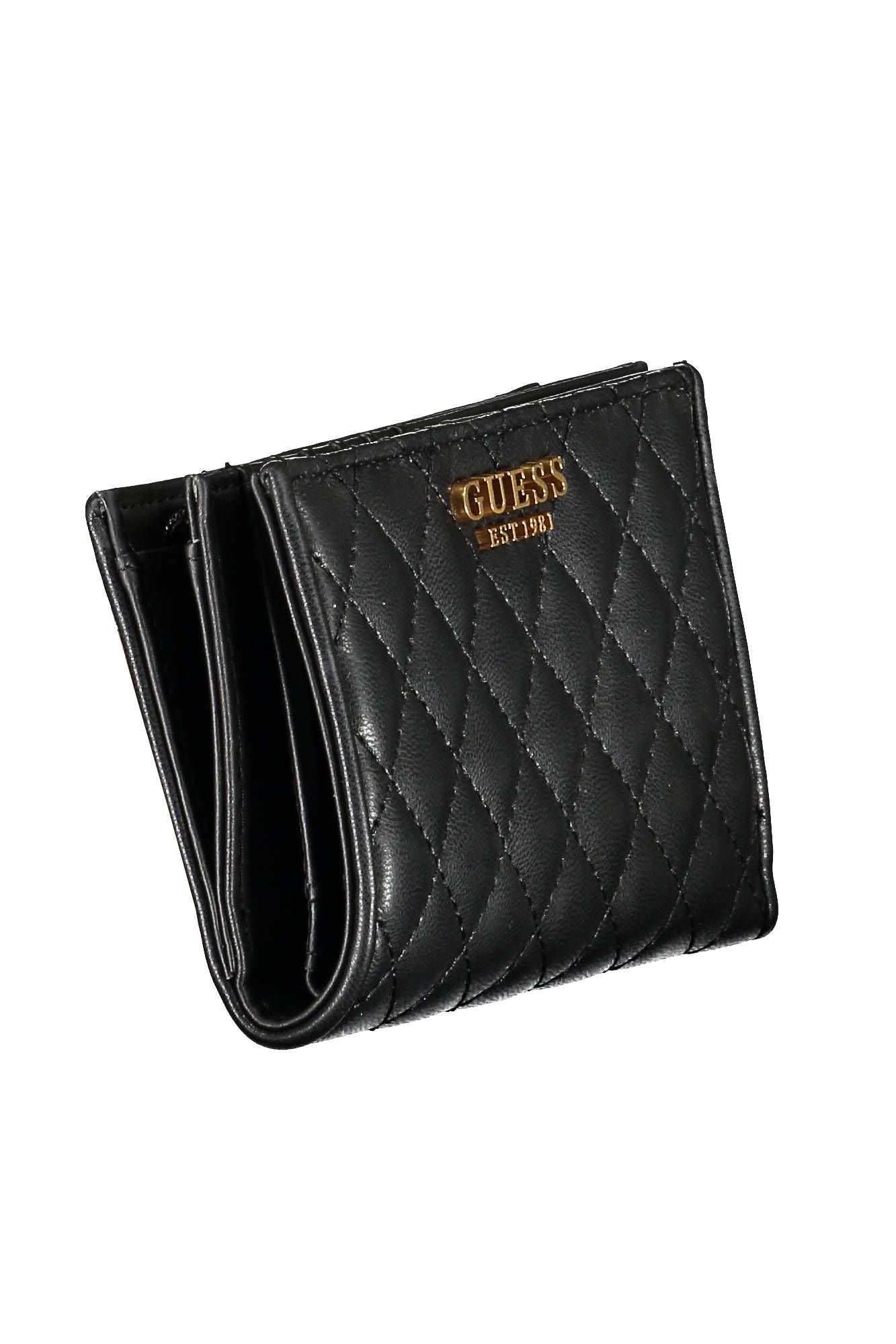 Black Polyurethane Wallet