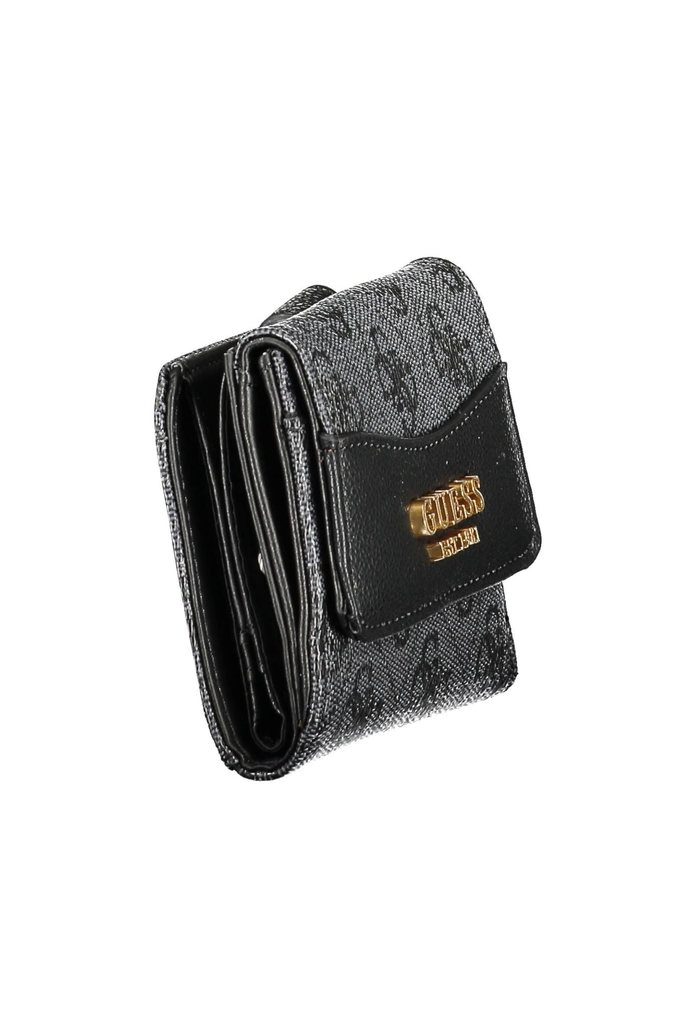 Black Polyurethane Wallet