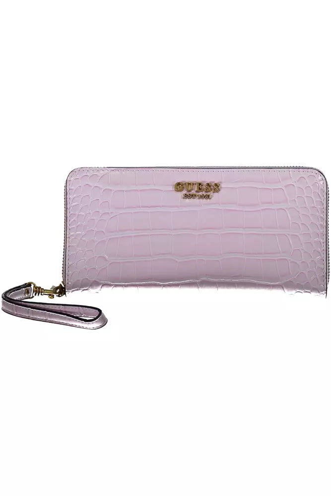 Pink Polyethylene Wallet