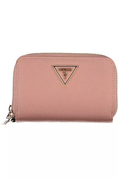 Pink Polyethylene Wallet