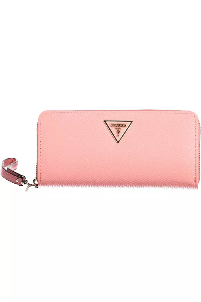 Pink Polyethylene Wallet