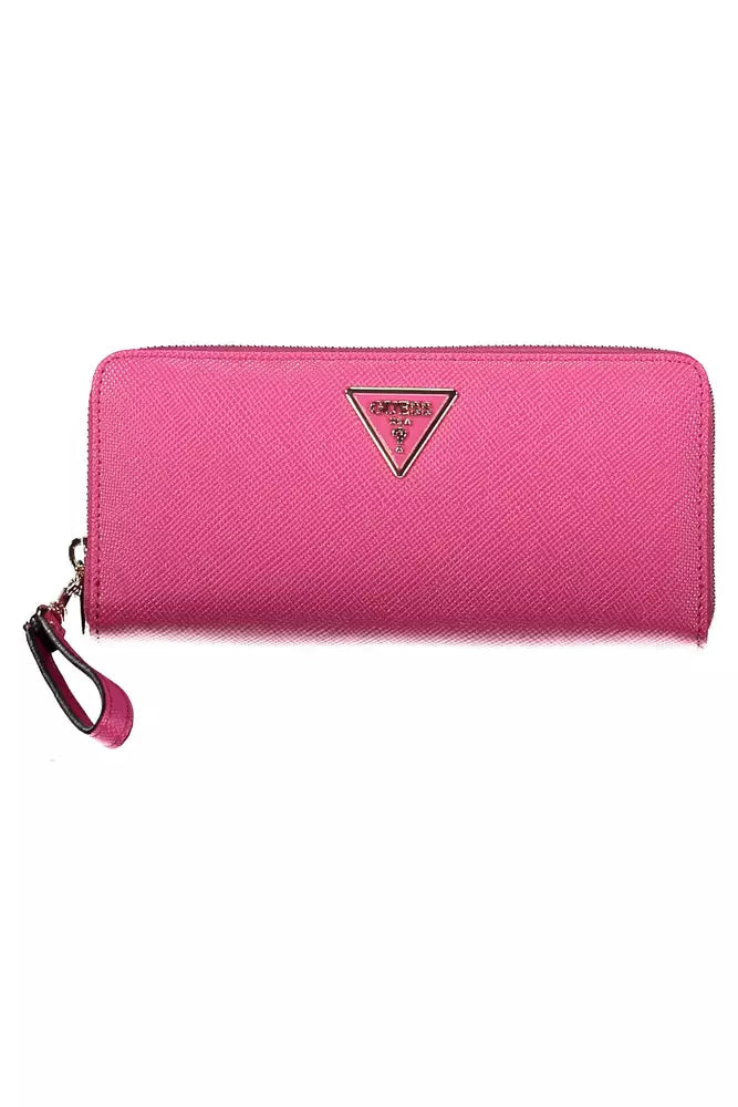 Pink Polyethylene Wallet