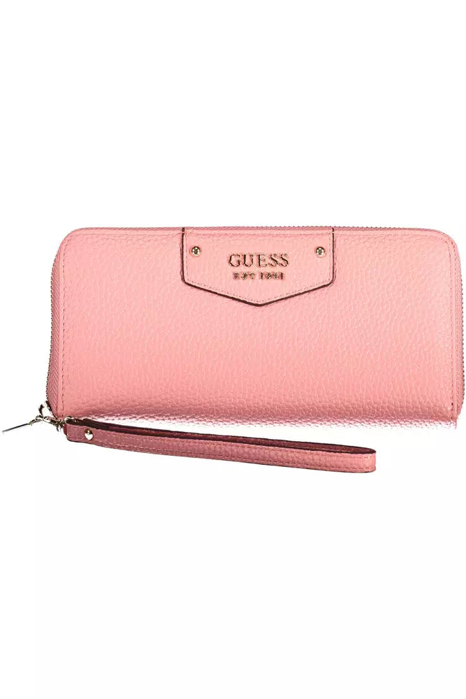 Pink Polyethylene Wallet