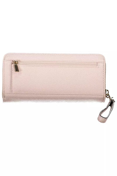 Pink Polyethylene Wallet