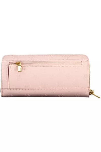 Pink Polyethylene Wallet