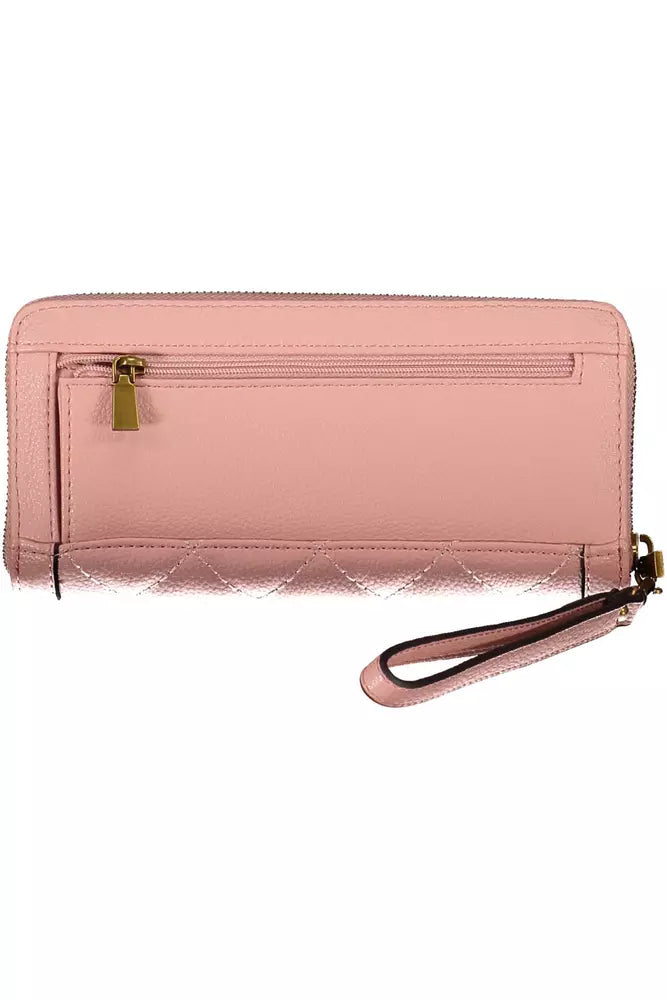 Pink Polyethylene Wallet