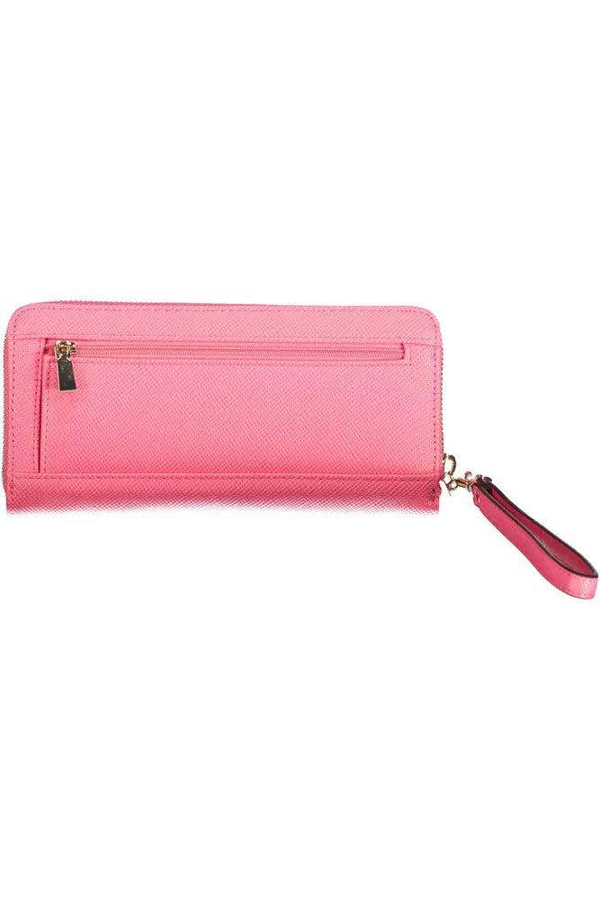 Pink Polyethylene Wallet