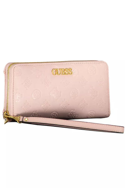 Pink Polyethylene Wallet