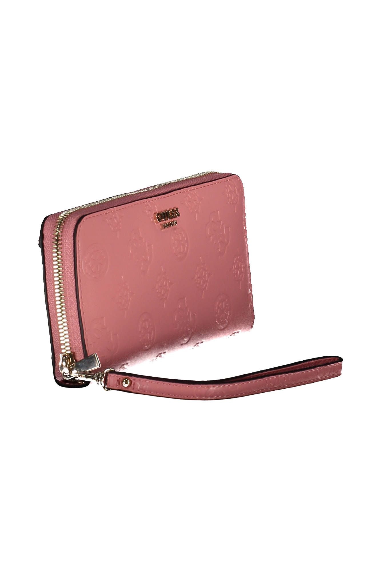 Pink Polyurethane Wallet