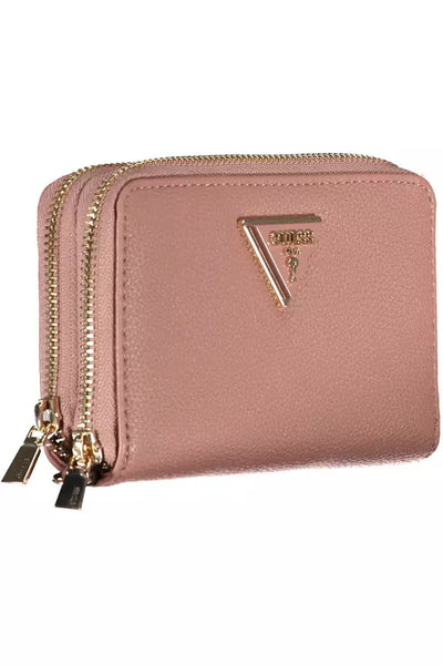 Pink Polyethylene Wallet