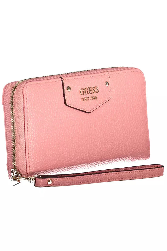 Pink Polyethylene Wallet