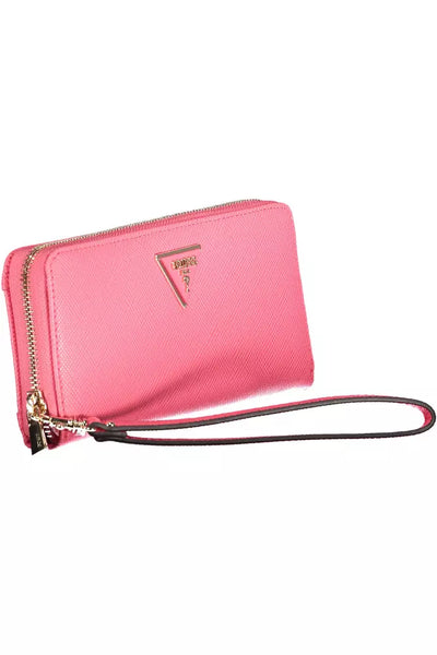 Pink Polyethylene Wallet