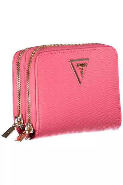 Pink Polyethylene Wallet