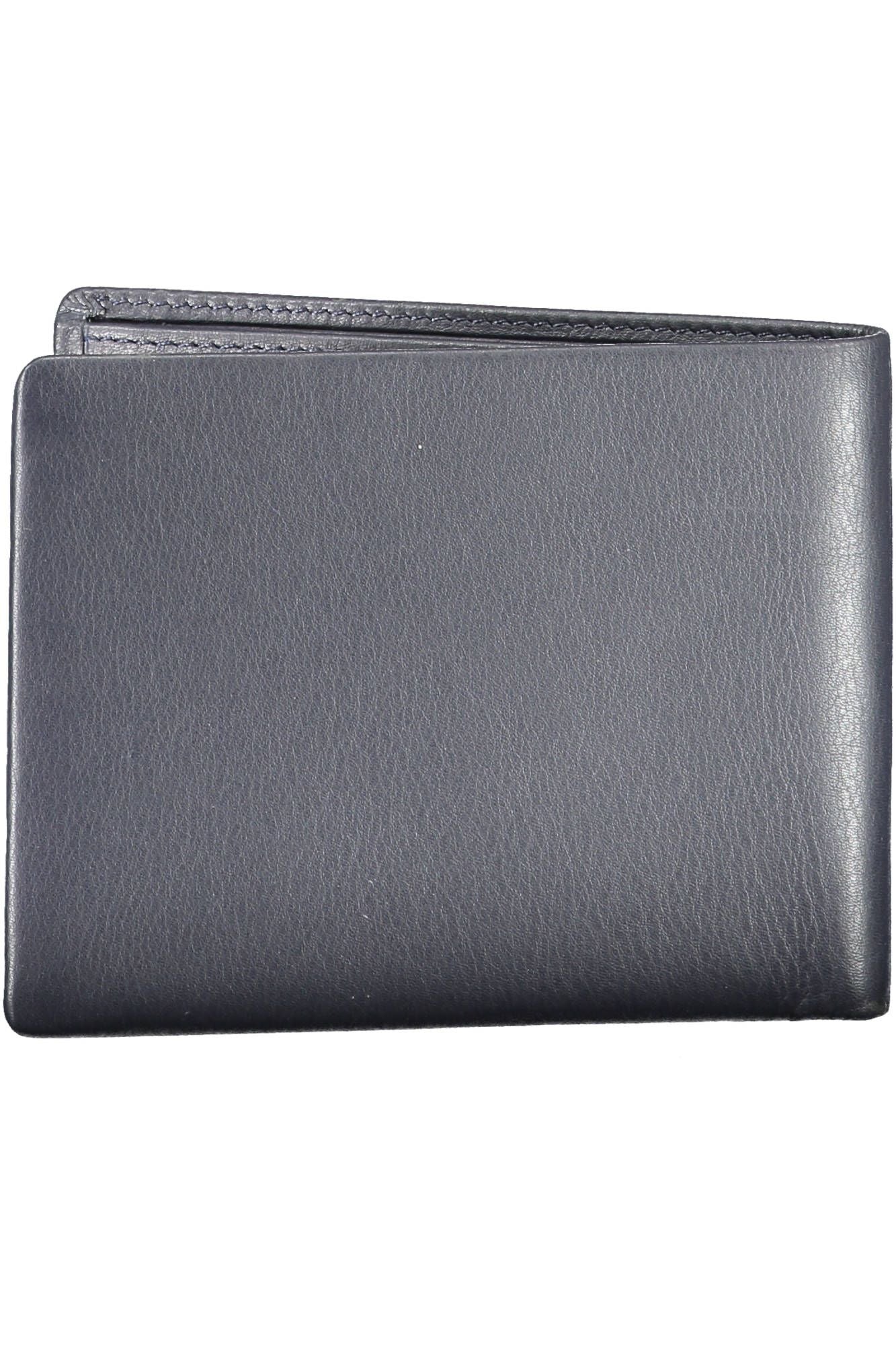 Blue Leather Wallet