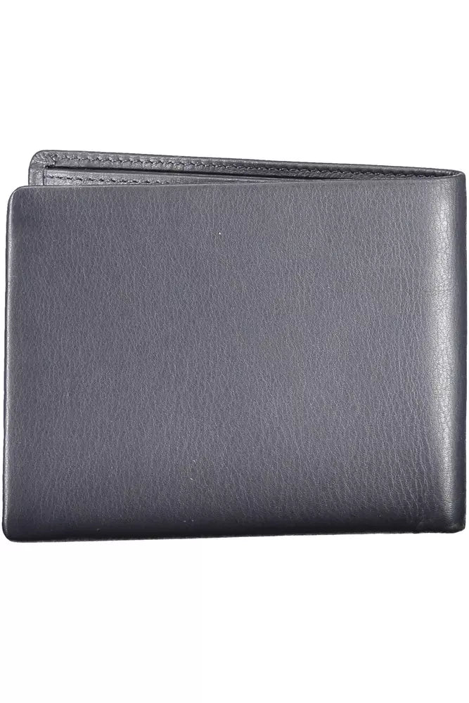 Blue Leather Wallet