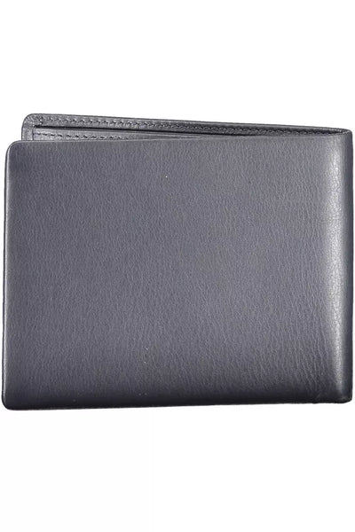 Blue Leather Wallet