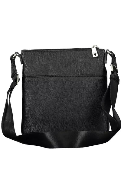 Black Polyethylene Shoulder Bag