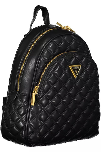 Black Polyethylene Backpack