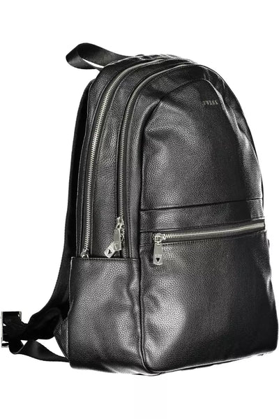 Black Polyethylene Backpack