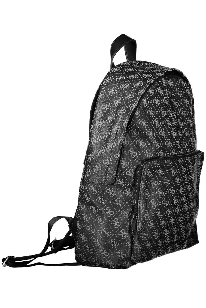 Black Polyethylene Backpack