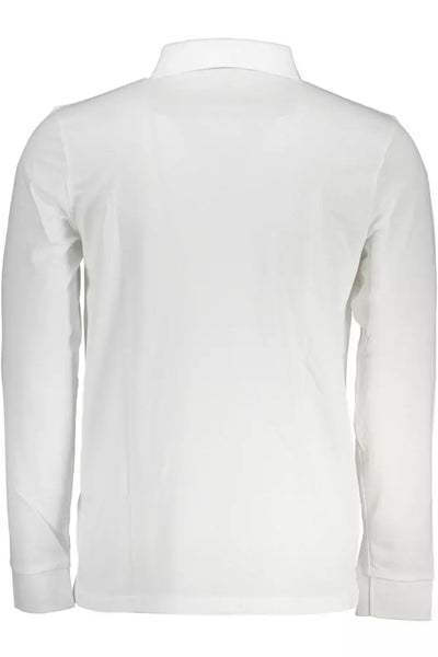 White Cotton Polo Shirt