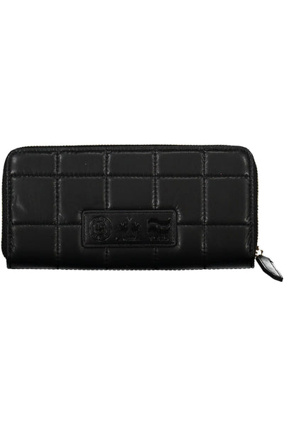 Black Polyurethane Handbag