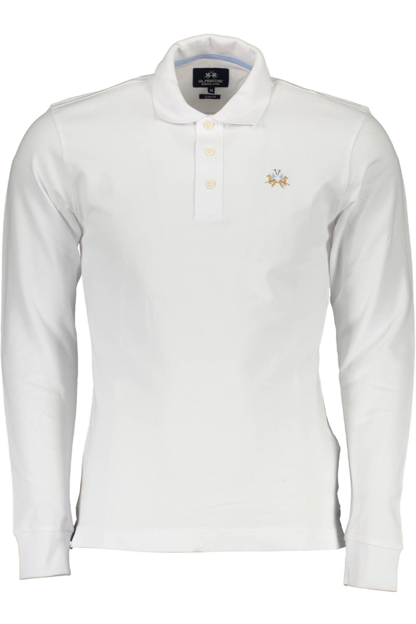 White Cotton Polo Shirt